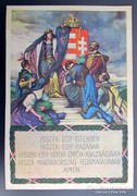 Magyar Hiszek Egy - irredenta plakát 