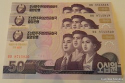 Sszk Észak-Korea 50 won