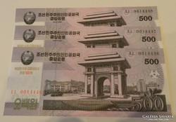 Sszk Észak-Korea 500 won