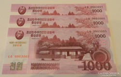 Sszk Észak-Korea 1000 won