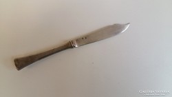 Ezüst papírvágó kés, 1890 körül