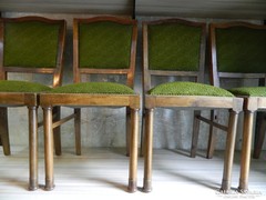 4 db antik szecessziós szék