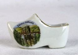 0L813 Régi porcelán cipő Sächsische Schweiz