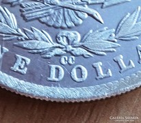 USA MORGAN EZÜST ONE DOLLAR 1878 CC RITKA