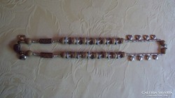 Mexikói stílusú,hosszú nyaklánc.(66 cm)
