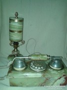 Ónix különleges telefon és asztali lámpa