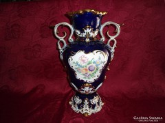 Hollóházi  barokk  váza