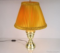 0M342 Nagyméretű réz színű asztali lámpa állólámpa