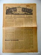 KRISZTUS KIRÁLYSÁGA	1938	december