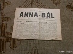 Anna-Bál 1960 -ujság- 