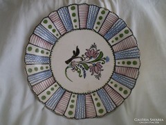 Antique ceramic wall plate