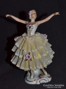 Kézzel festett Steiner tüllszoknyás balerina 