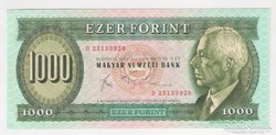 1983. 1000 forint UNC
