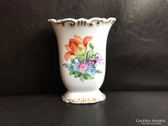 Herendi ibolya váza, mini váza, 9 cm.