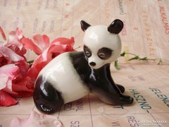 Orosz Lomonosov porcelán panda