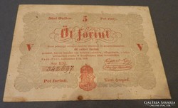 5 forint 1848/1