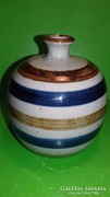 Ceramic small vase with Gl signature