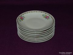 AKCIÓ!!! 8 db 11 cm Jlmenau Henneberg porcelán tányér (v)