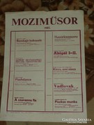 1985-ből Mozi plakát.