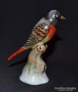 Kerámia iparművész KSZ vörösbegy madárka