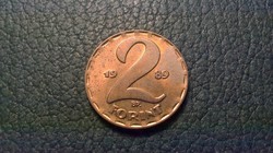 2 forint 1989.