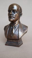 Lenin bronz portré