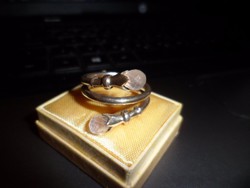Ezüst gyűrű / rózsakvarc