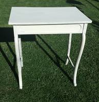 Vintage fehér asztal, provence-i stilusú eladó