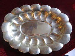 EZÜST DIANNA FEJ JELZÉS 0,42 KG GYÜMÖLCSÖS TÁL TÁLALÓ KINÁLÓ JELZETT ÖTVÖS KÉZIMUNKA