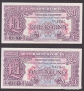 1948. Anglia, 1 Pound (2 db)