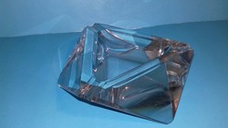 Art Deco Heinrich Hoffmann design kristály üveg hamutartó hamuzó hamutál