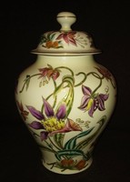 Hatalmas gyönyörű Zsolnay fedeles váza