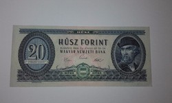 20 Forint 1969-as UNC hibátlan bankjegy ,C 828 !
