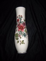 Zsolnay vase flawless 26 cm hand painting, with signature