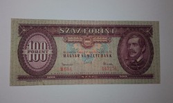 100 Forint 1962-es ropogós  szép bankjegy  !
