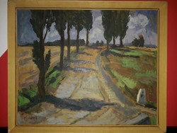 Mészáros József (1925 - 1979) festménye