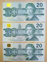 Sorkövető Kanadai 20 dollár.