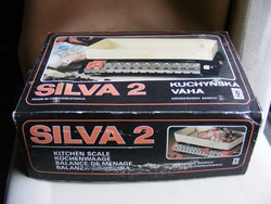 Retro csehszlovák Silva 2 konyhai mérleg újszerű állapot