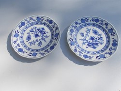 2 darab Bavaria Germany porcelán  - hagyma mintás tányér