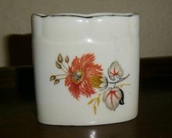 Antik Drasche porcelán tartó