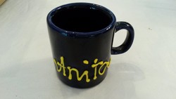Kerámia Anita feliratú kávés csésze, bögre
