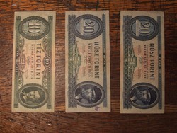 10 és 20 forint 1947-es