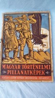 Magyar Történelmi pillanat képek cikóriagyár-gyűjtő mappa 3 füzet