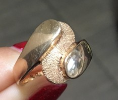 Vörösarany régies arany gyűrű