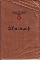 Náci Ahnenpass - "családfa könyv"
