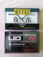 DENON MG-X 100 és HITACHI UD-60 BONTATLAN KAZETTA