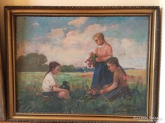 Szalay Lajos festménye 60x80 cm