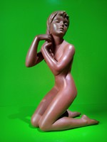 Goebel terracotta ceramic nude 1957 is extremely rare