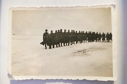 SS katonák az orosz télben. ( eredeti front fotó )