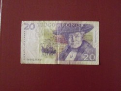 Svéd 20 korona 